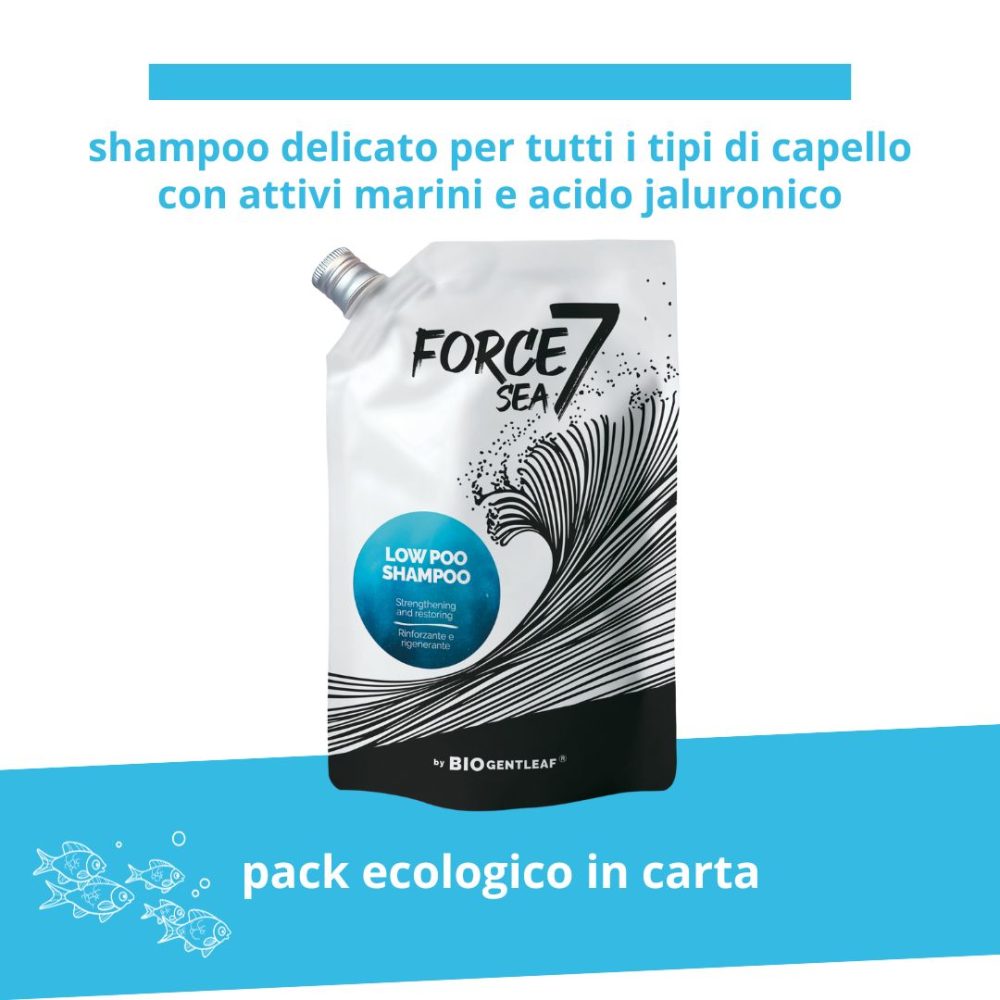 1 Low Poo Shampoo - Champú sin sulfatos - envase de papel