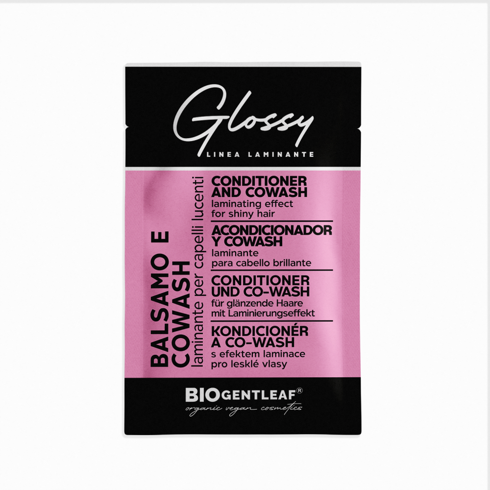 Muestra Acondicionador y Cowash Glossy – laminante para cabello brillante